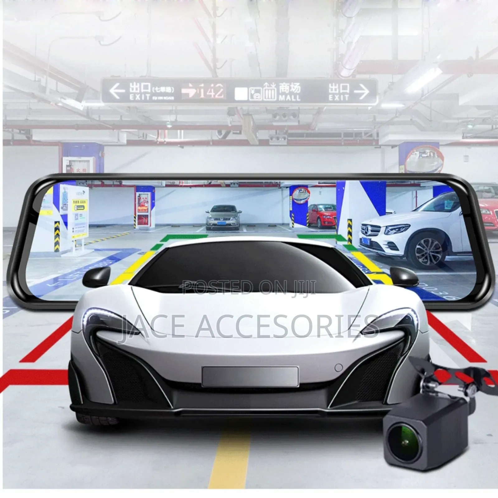 Android 10.1 Inch Touchscreen Dashcam Recorder