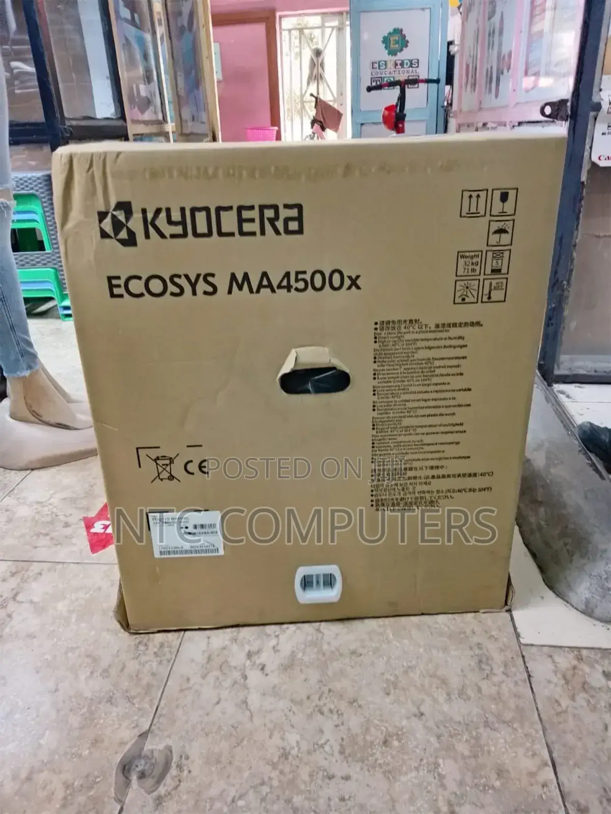 Kyocera Ecosy Manufactional Ma 4500x Laser Printer