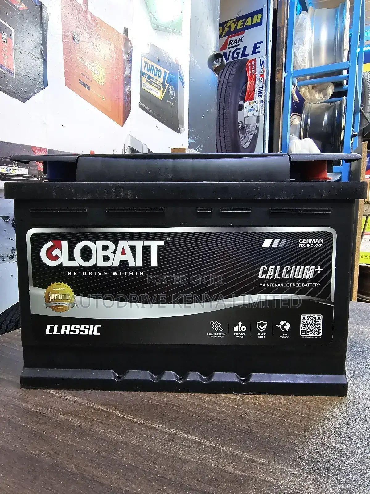 Din70 Globatt Car Battery