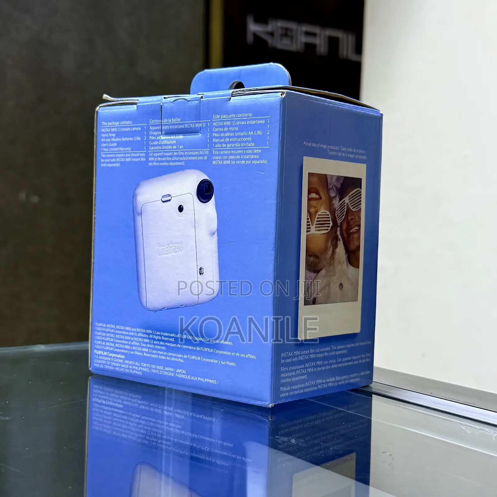 Fujifilm Instax Mini 12 Instant Film Camera - Pastel Blue