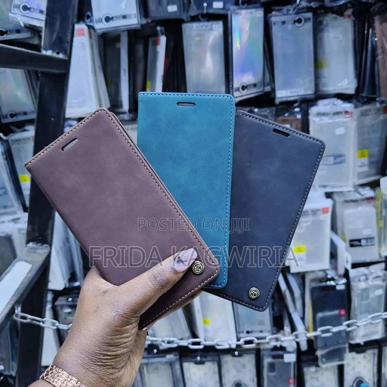 iPhone Xs Max Caseme Leather Flip Cover