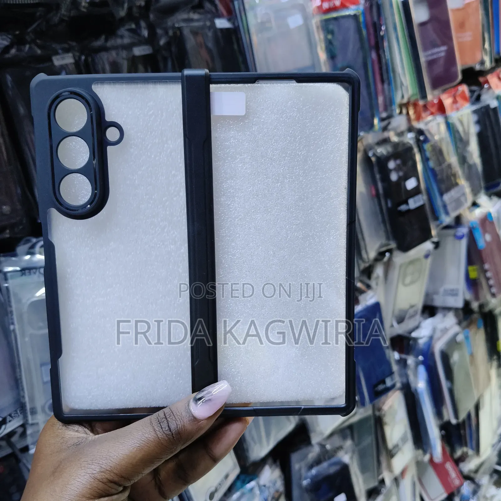 Xundd Shockproof Clear Back Cover For Samsung Galaxy Fold 7