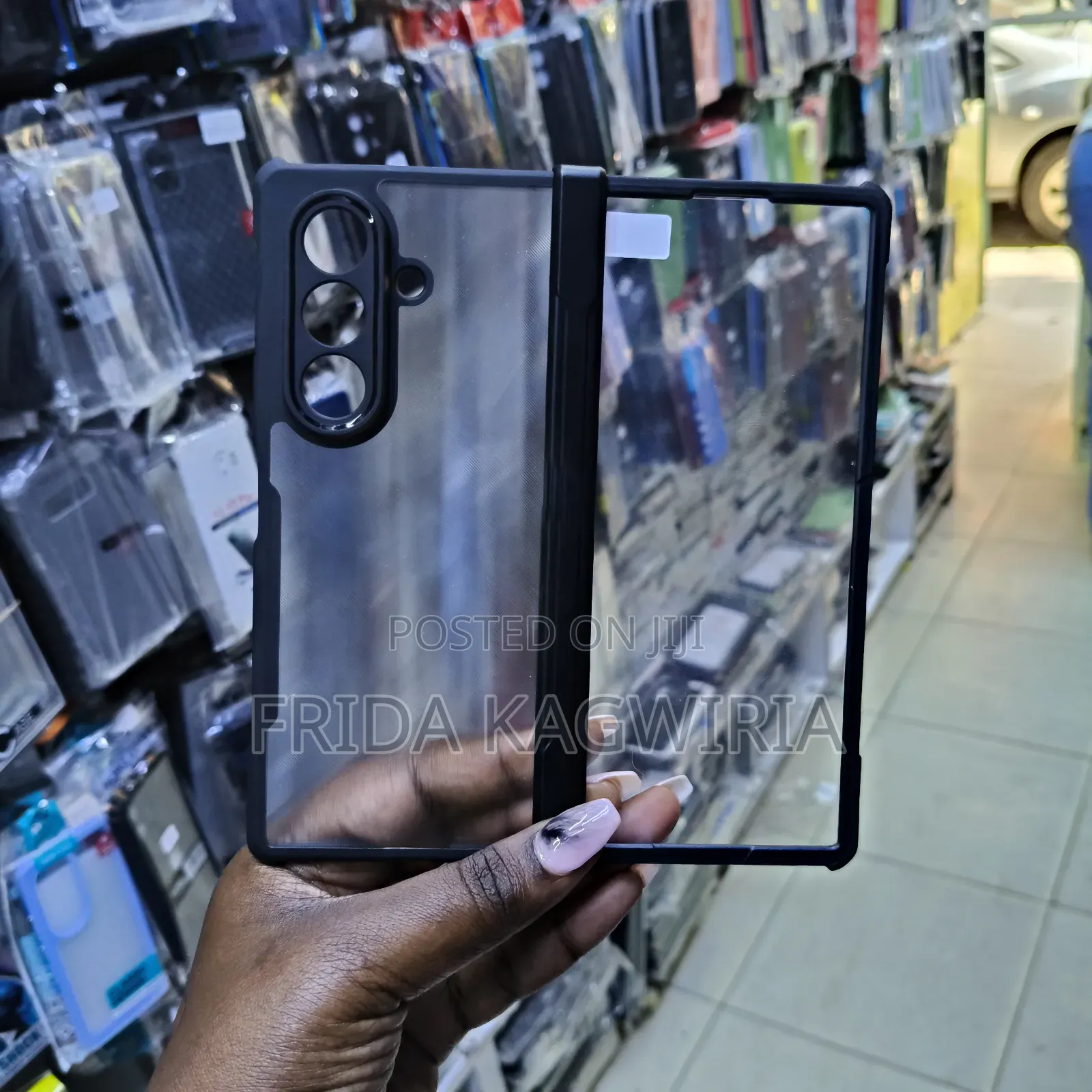 Xundd Shockproof Clear Back Cover For Samsung Galaxy Fold 7