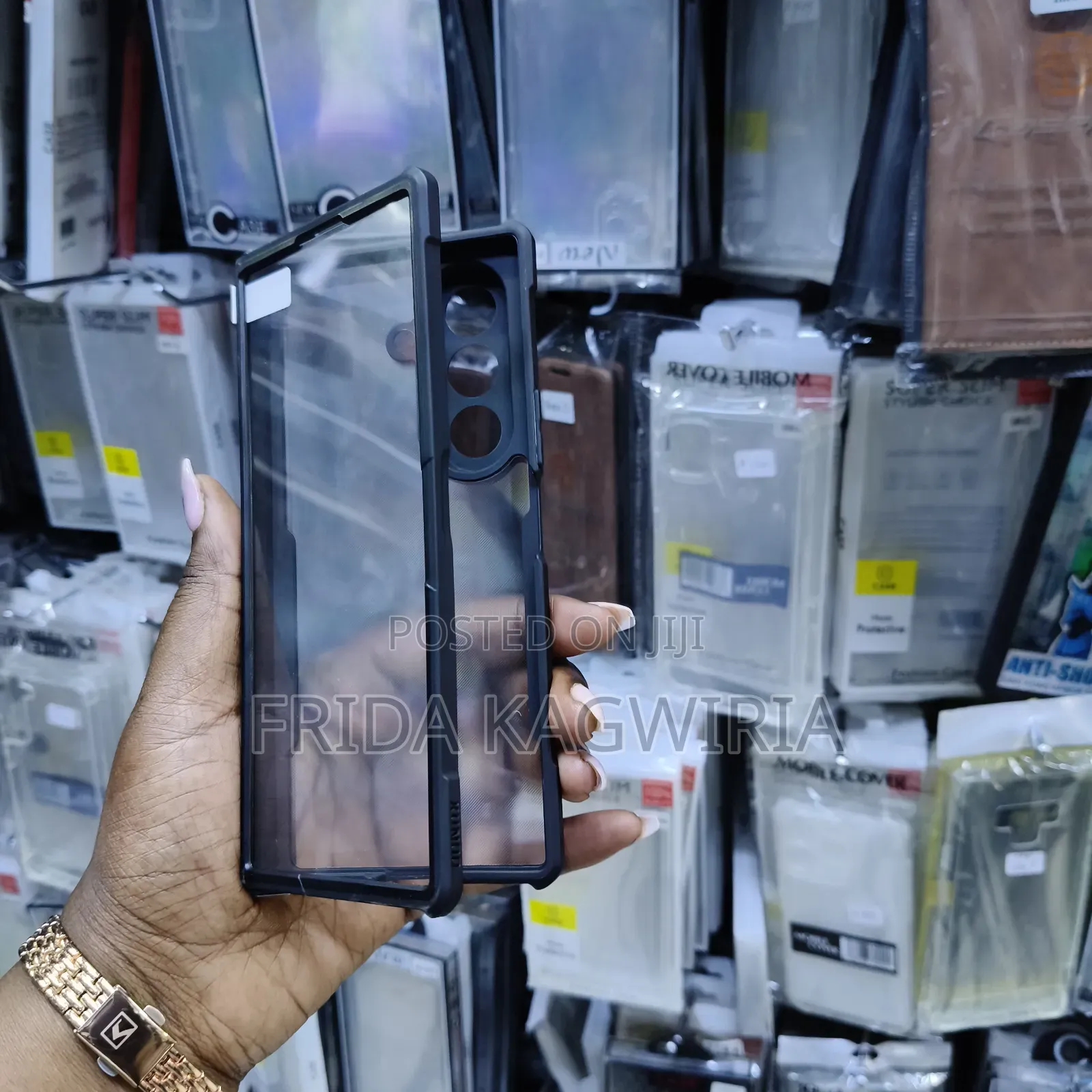 Xundd Shockproof Clear Back Cover For Samsung Galaxy Fold 7