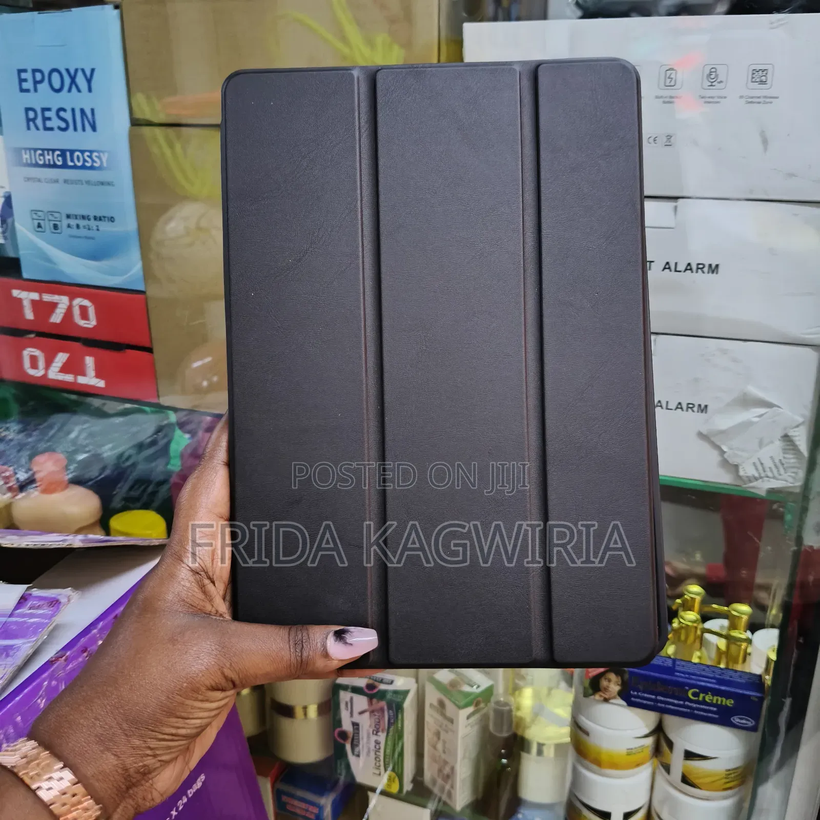 Samsung Galaxy Tab S6 Lite Leather Flip Case With Pen Slot