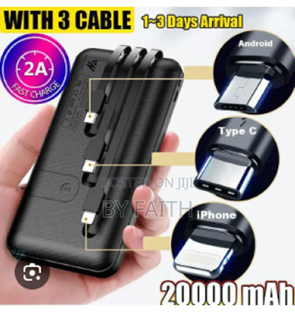 20000mah Excellent Portable Power Bank