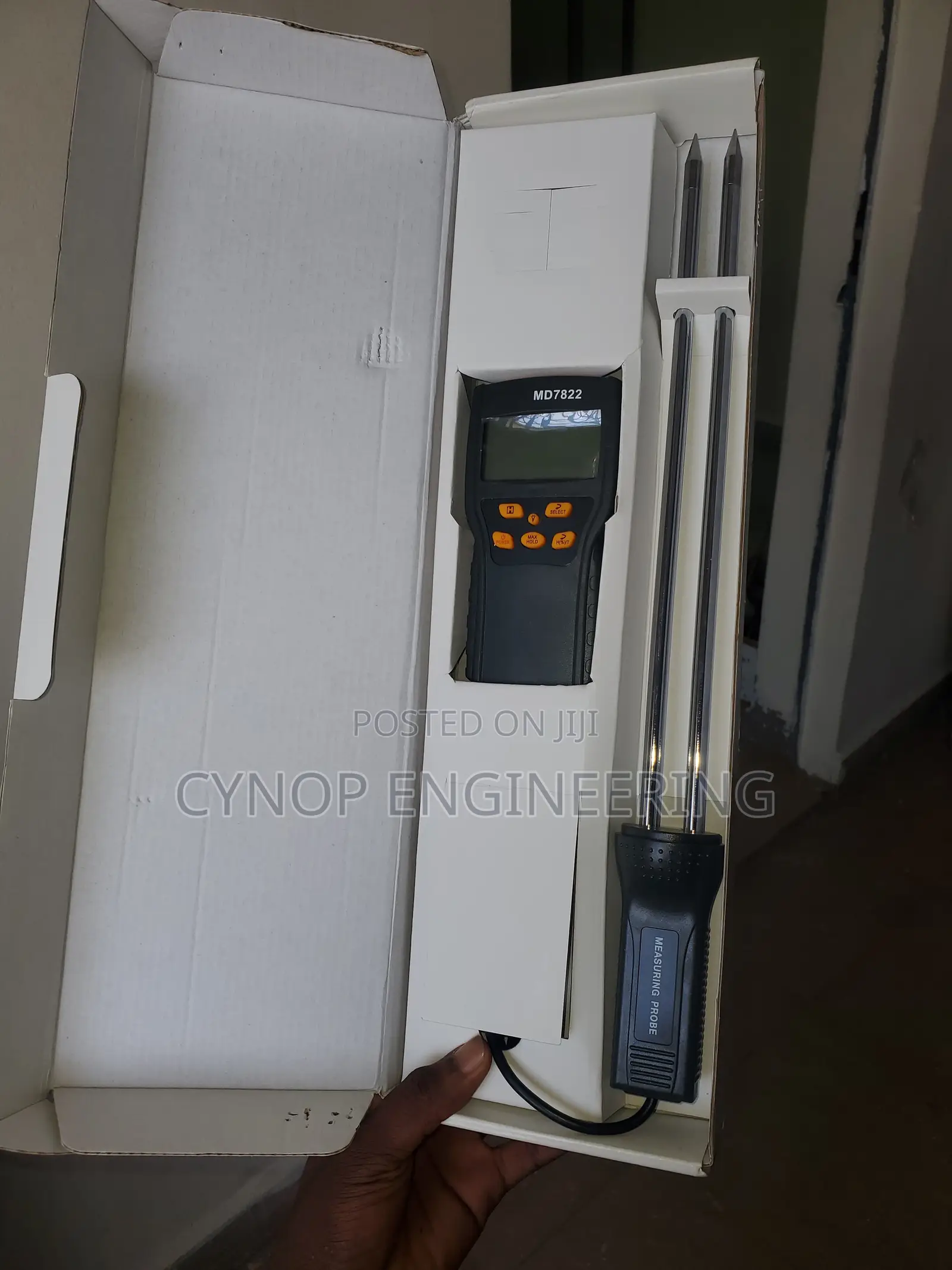 Moisture Meter for Dry Maize and Grains -Perfect for Silos