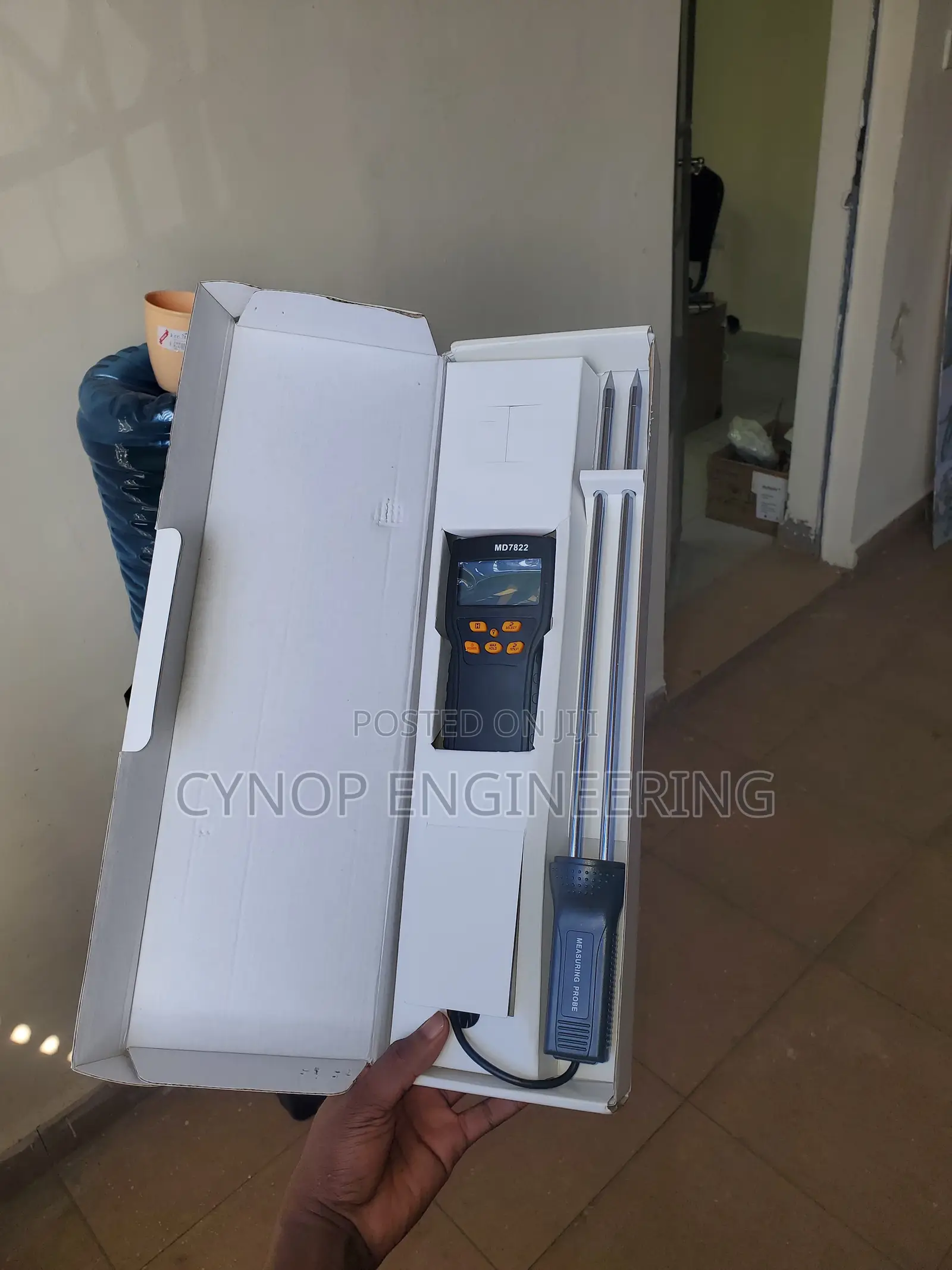 Digital Moisture Detector for Grain Traders- Peas and Rice