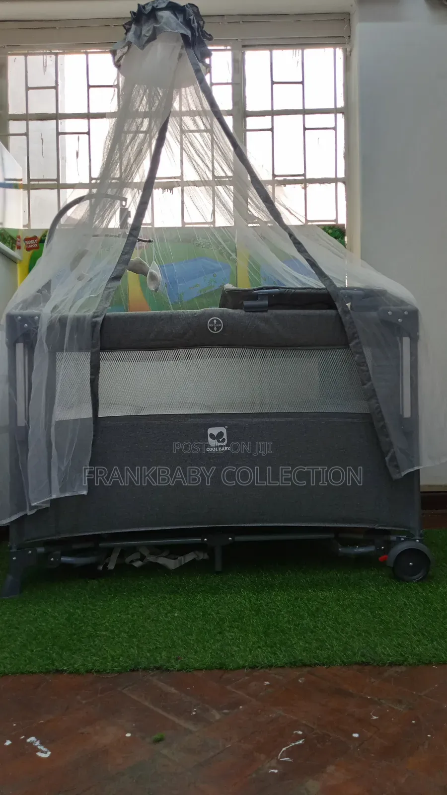 Portable Kids Baby Cot With Net