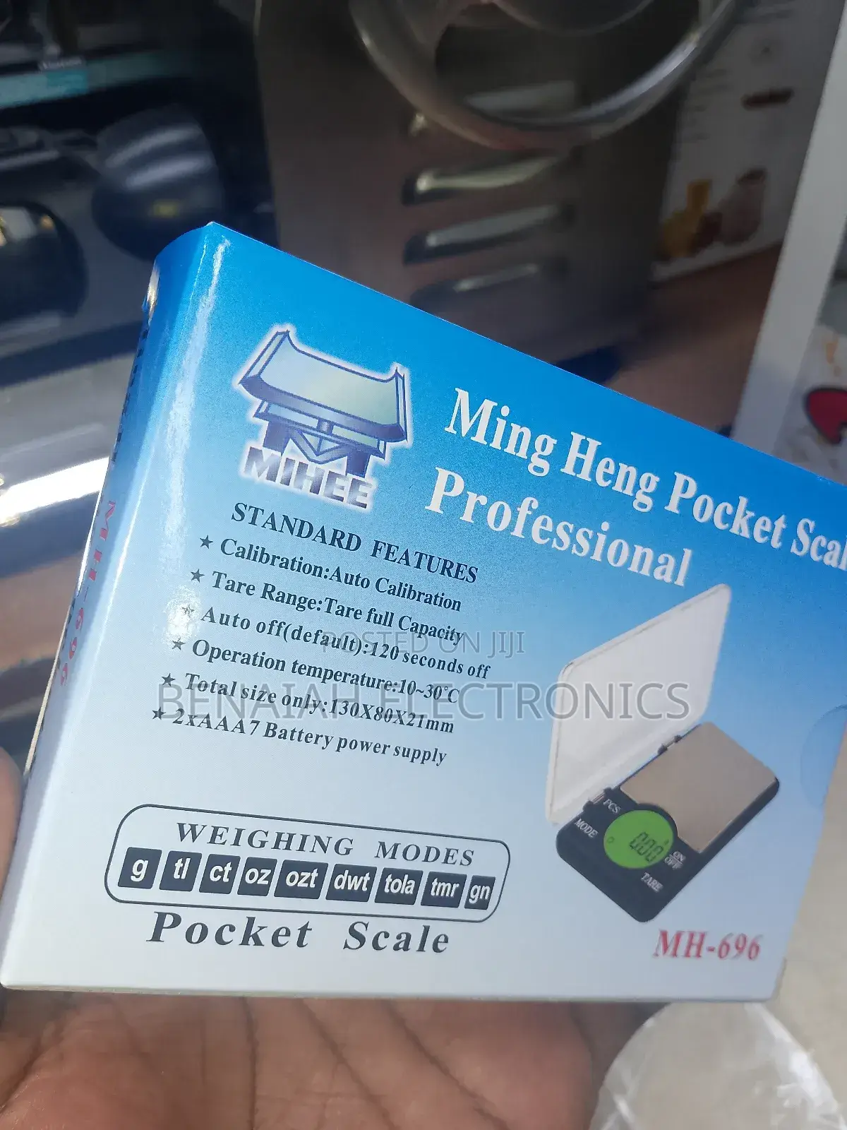 Efficient Pocket Weighing Scale From 0.01 Grams to 1 KGS