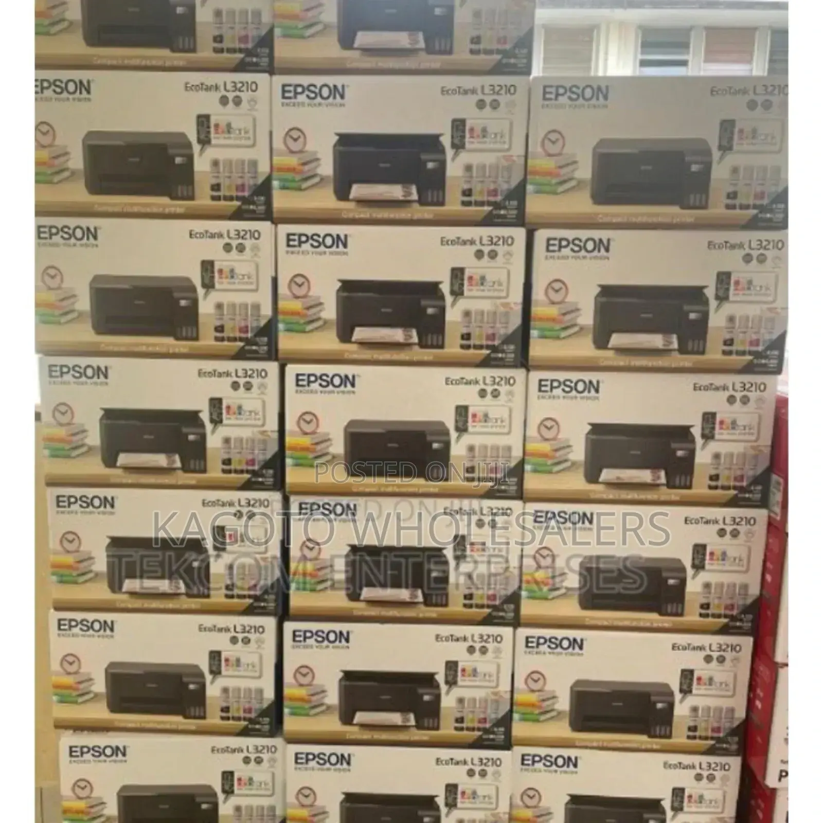 Black Epson Printers. Model Epson L*3210