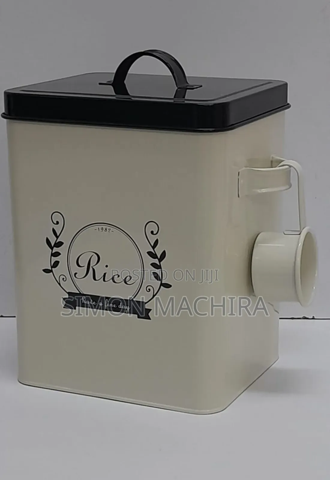 5kg Metallic Rice Storage Basket