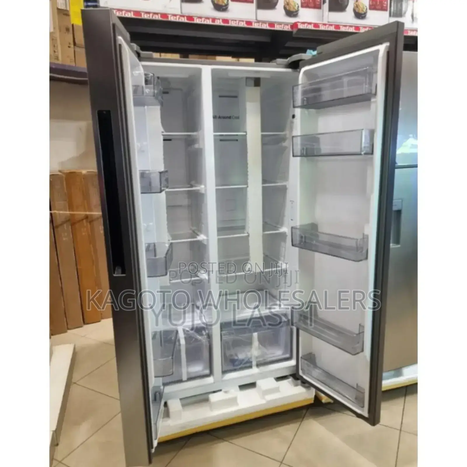 Colour Silver -Samsung Side by Side 583litres