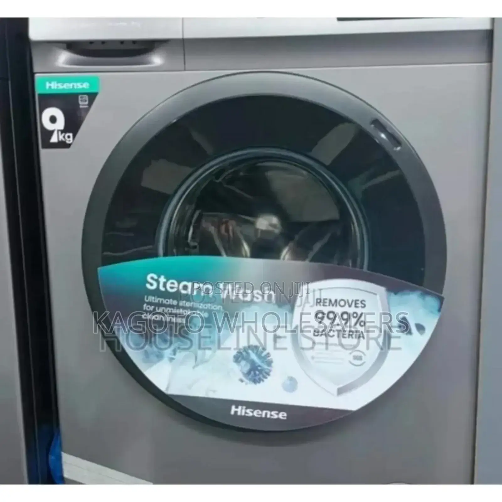 Colour Grey - Hisense 9kgs Wash and Spin