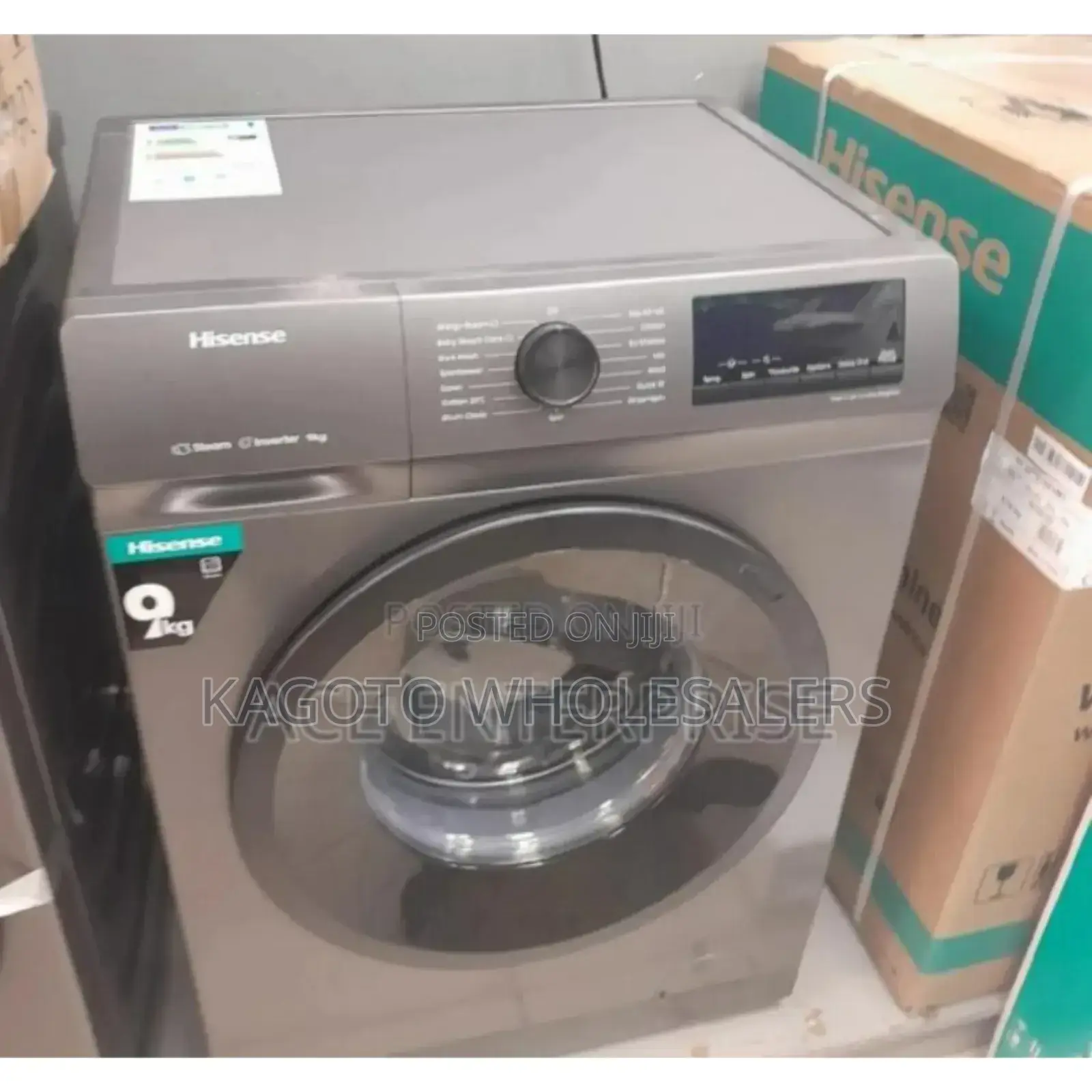 New Arrivals - Hisense Hisense 9kgs Wash and Spin
