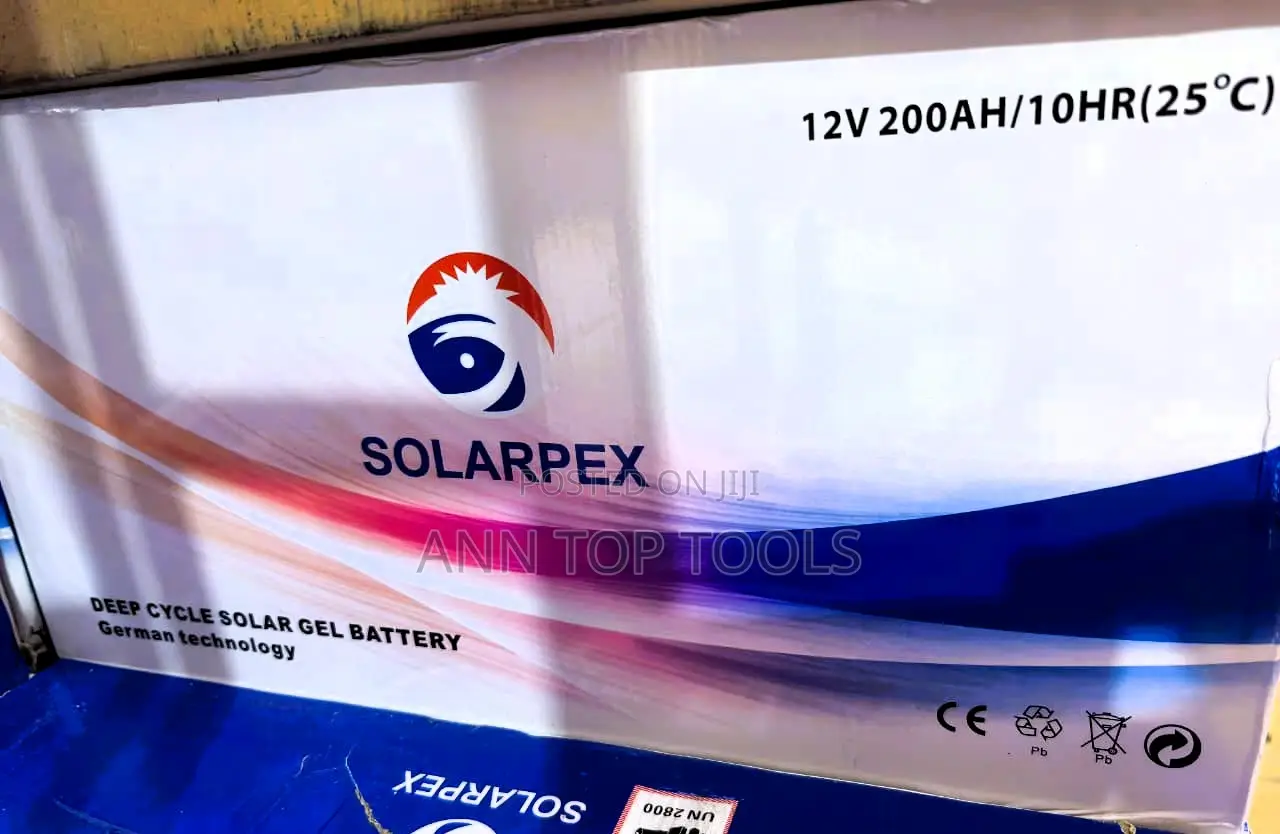 Solarpex Deep Cycle Solar Gel Battery 200ah