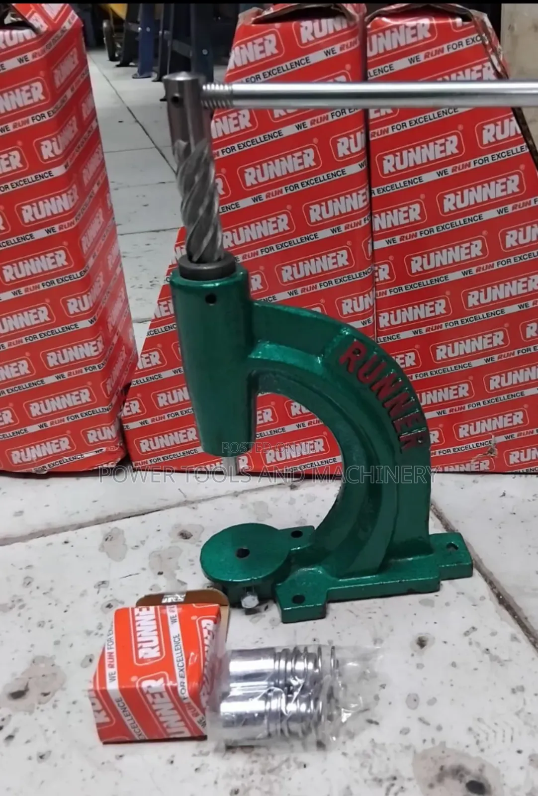 Runner Button Press