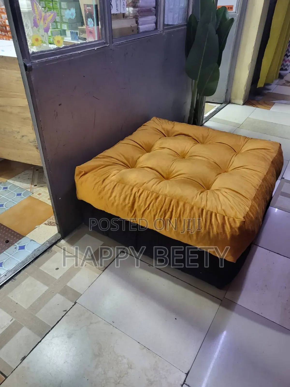 Puffy Square Floor Cushions
