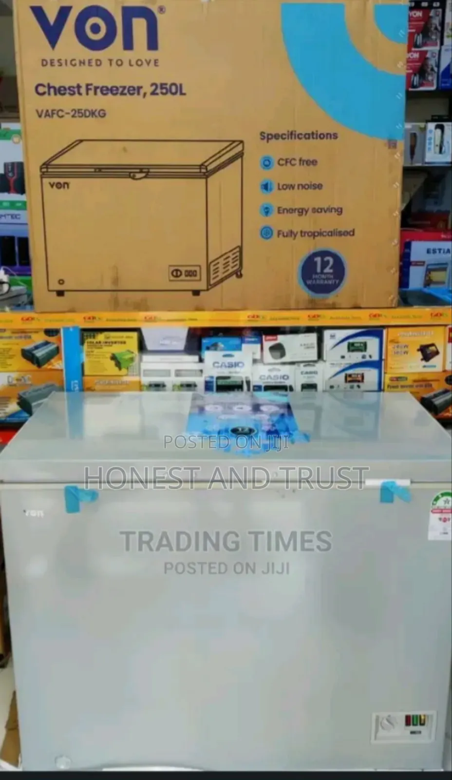 Von 250l Freezer