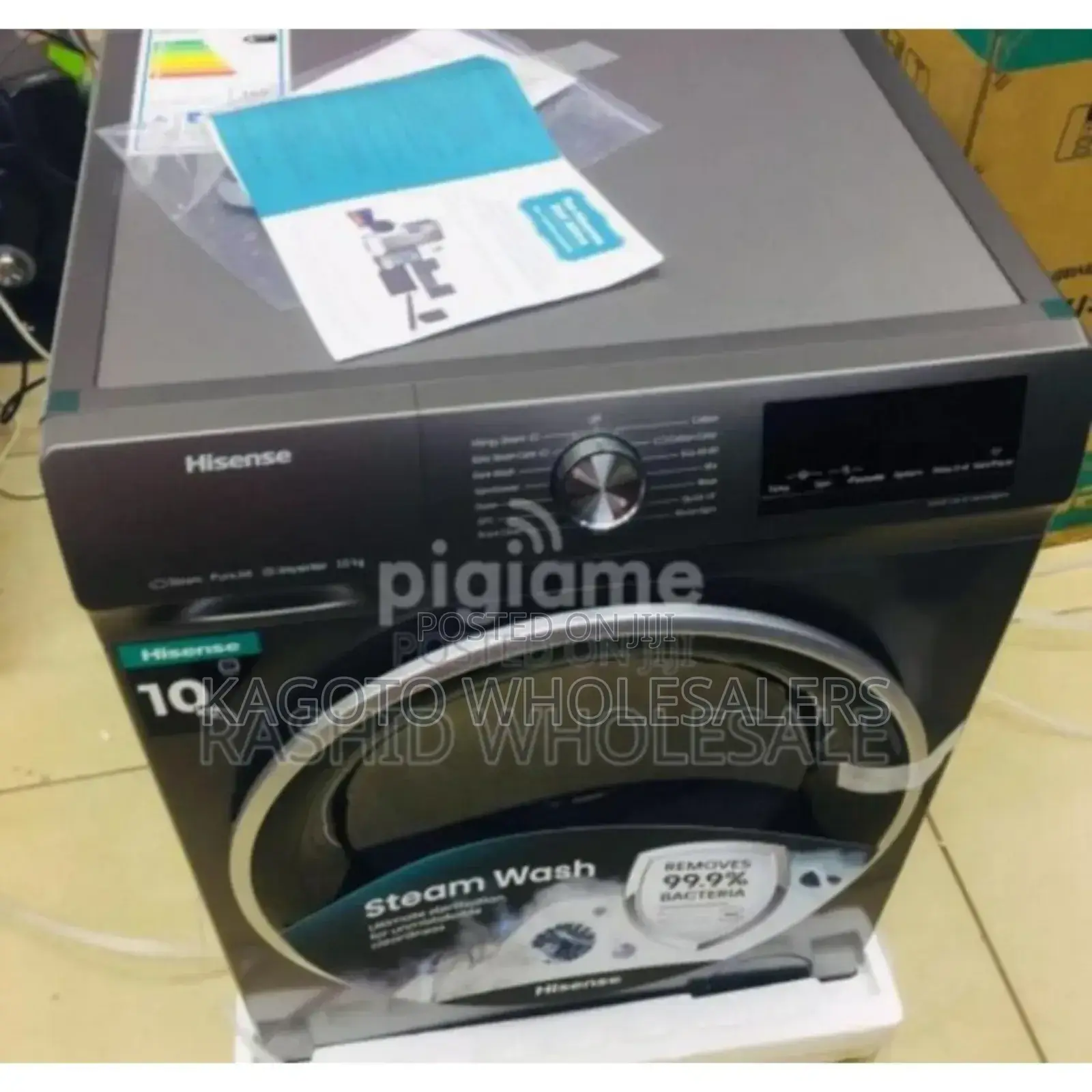Colour Grey - 10kgs /6kgs Hisense 10kgs Wash and Dry