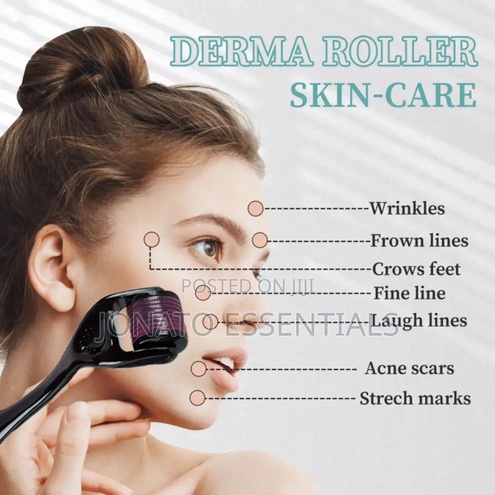 Derma Roller Microneedling Kit for Acne Scars Anti-Aging