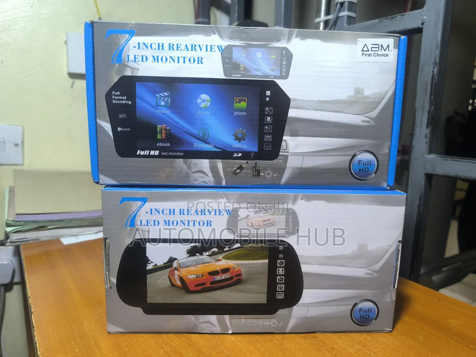 7 Inch TFT Rear Screen