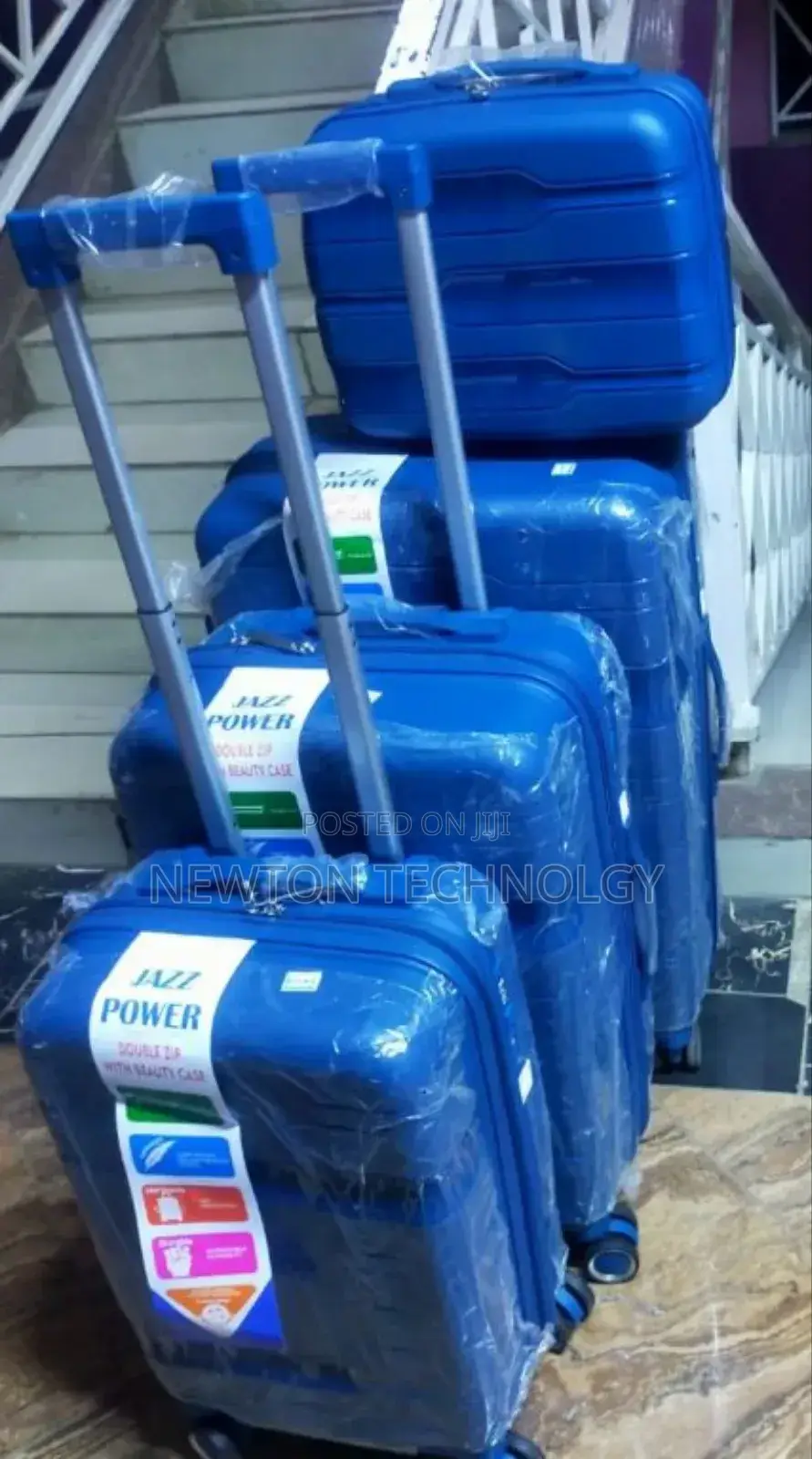 4 in 1 Laxurious Rubber Suitcase Briefcase Travel Bag at 