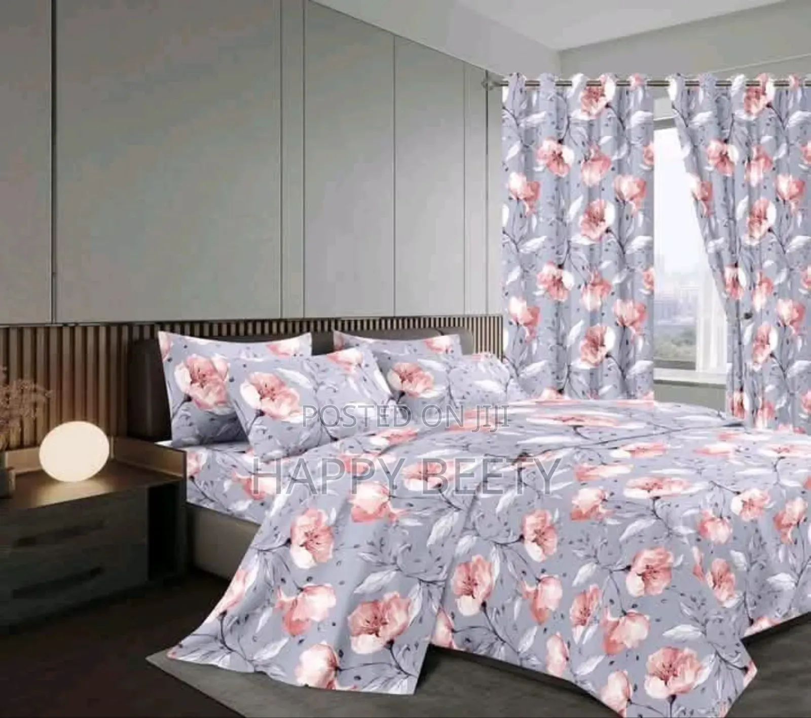 7 Pc Quality Curtain Duvets 1 Pc Woolen Duvet 1 Pair(2 Pcs)