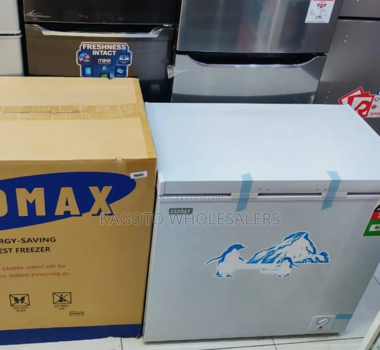 169litres Ecomax Deep Freezer (White) E16fr