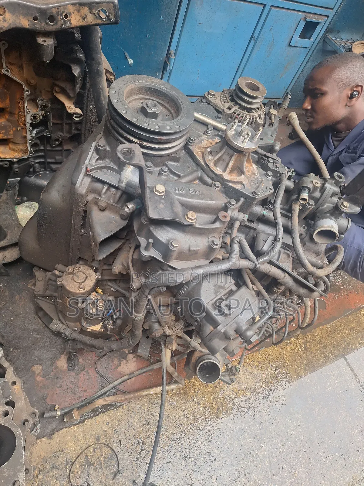 Mitsubishi Fuso Fi 4d37 Complete Engine