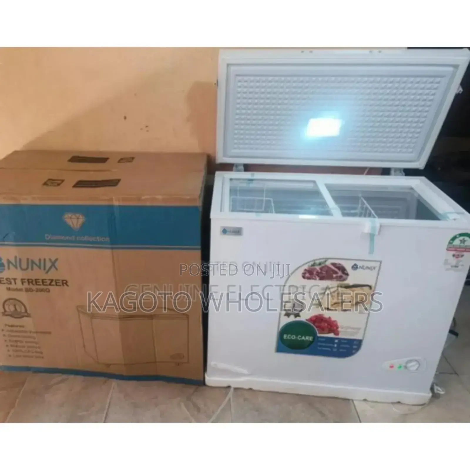 Chest Freezer * Nunix 200litres Freezer