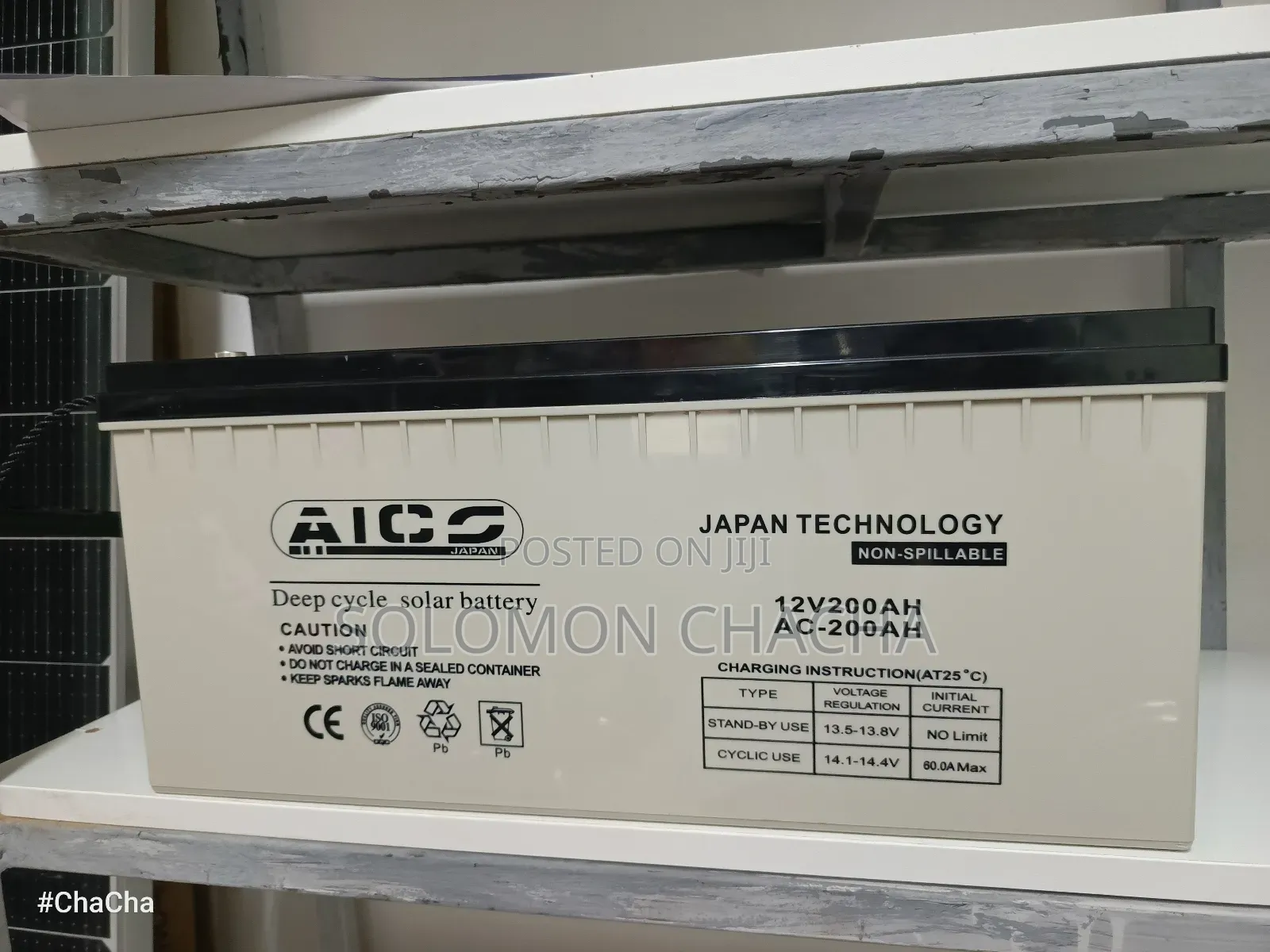 Aico 200ah 12v Deep Cycle Solar Battery