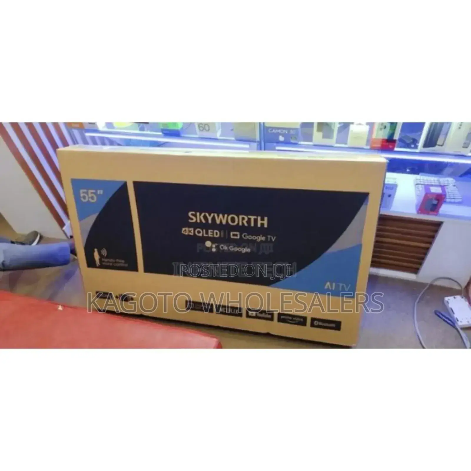 Pay on Delivery . Skyworth 55inches Tv