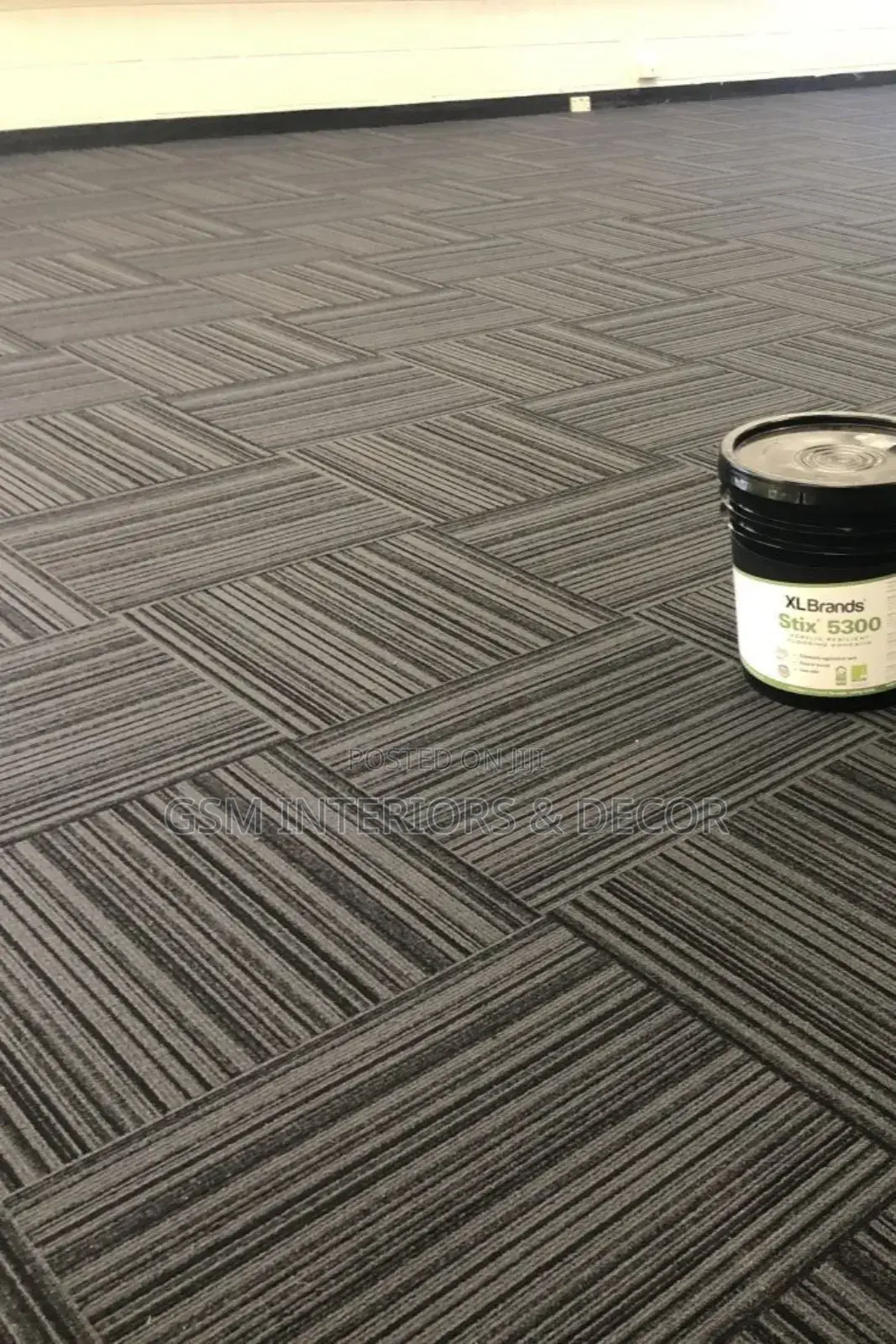 Quality Rubber Carpet Tiles for Office Renovation