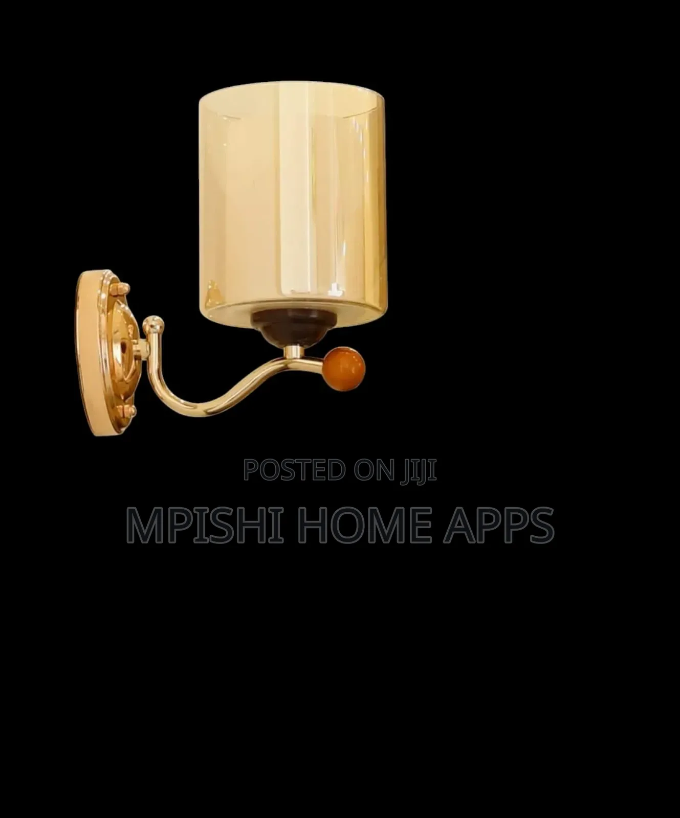 Eliante Gold Metal Wall Light