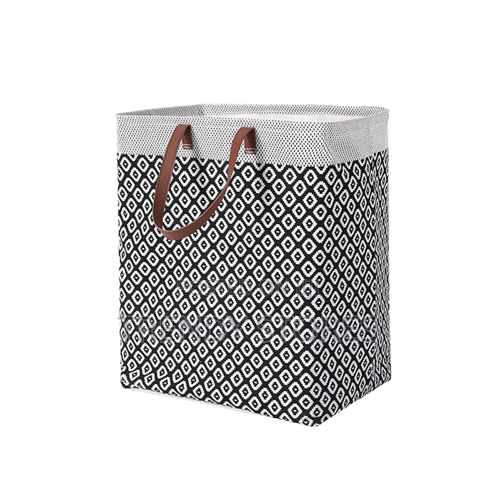 Boho Style Fabric Laundry Basket
