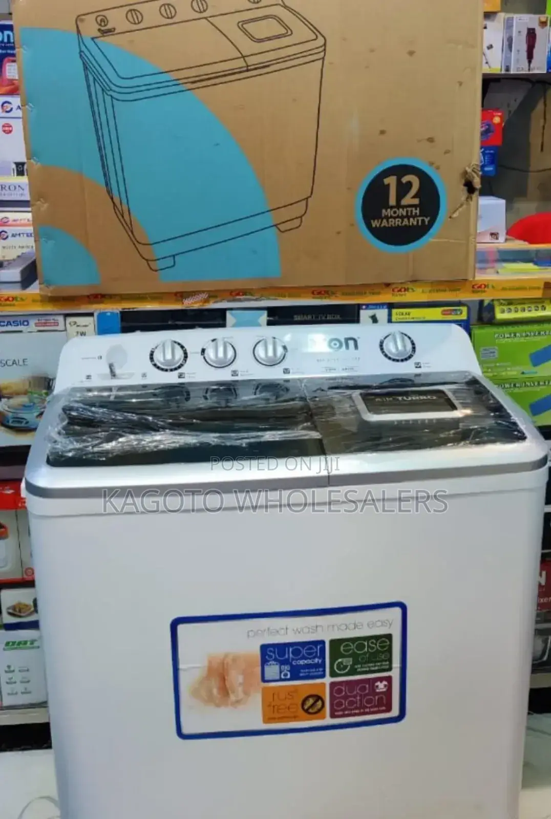 Von 13kg Washing Machine *Twin Tub Semi Automatic V13*K/Wm