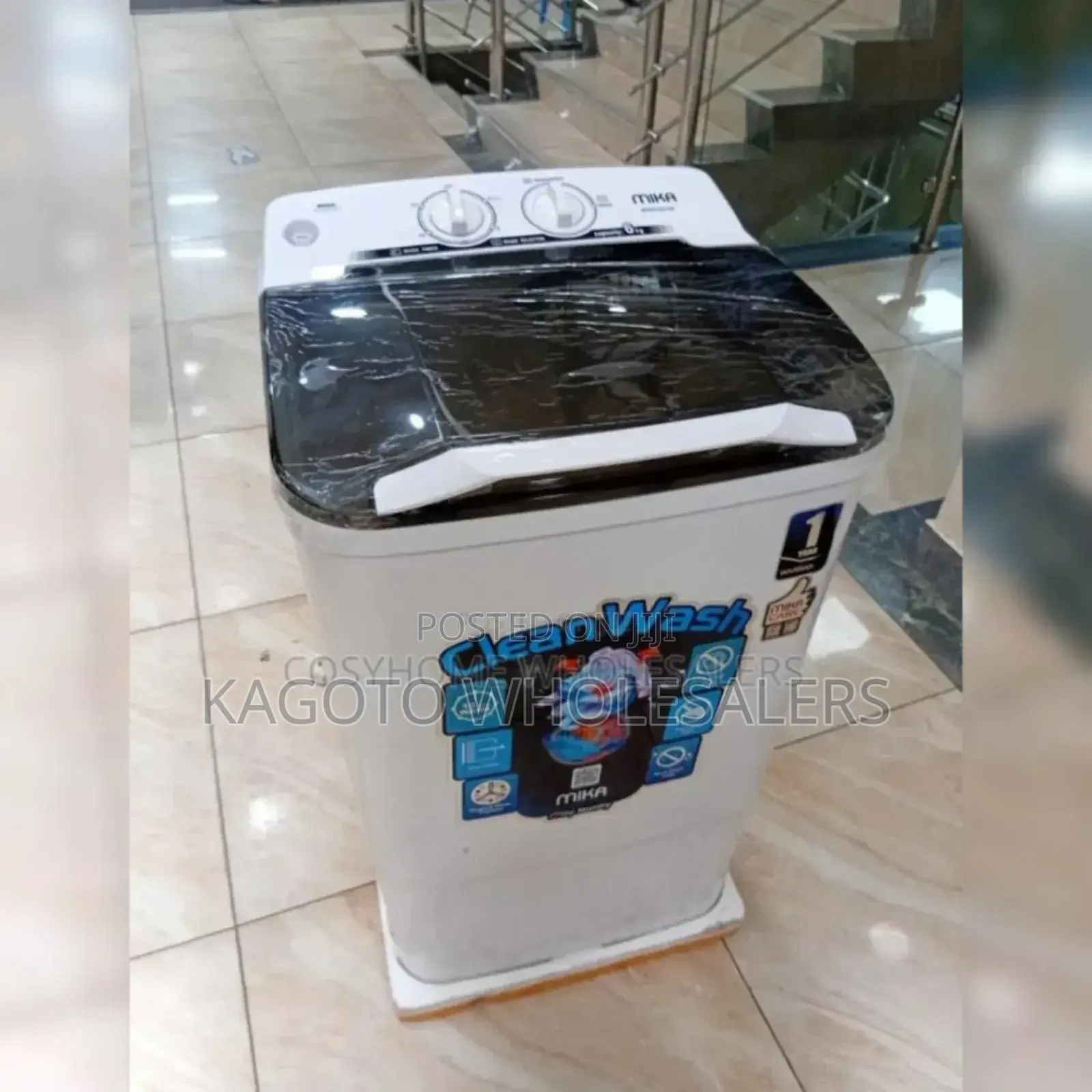Semi Automatic Electric. - 6kg Mika Washing Machine