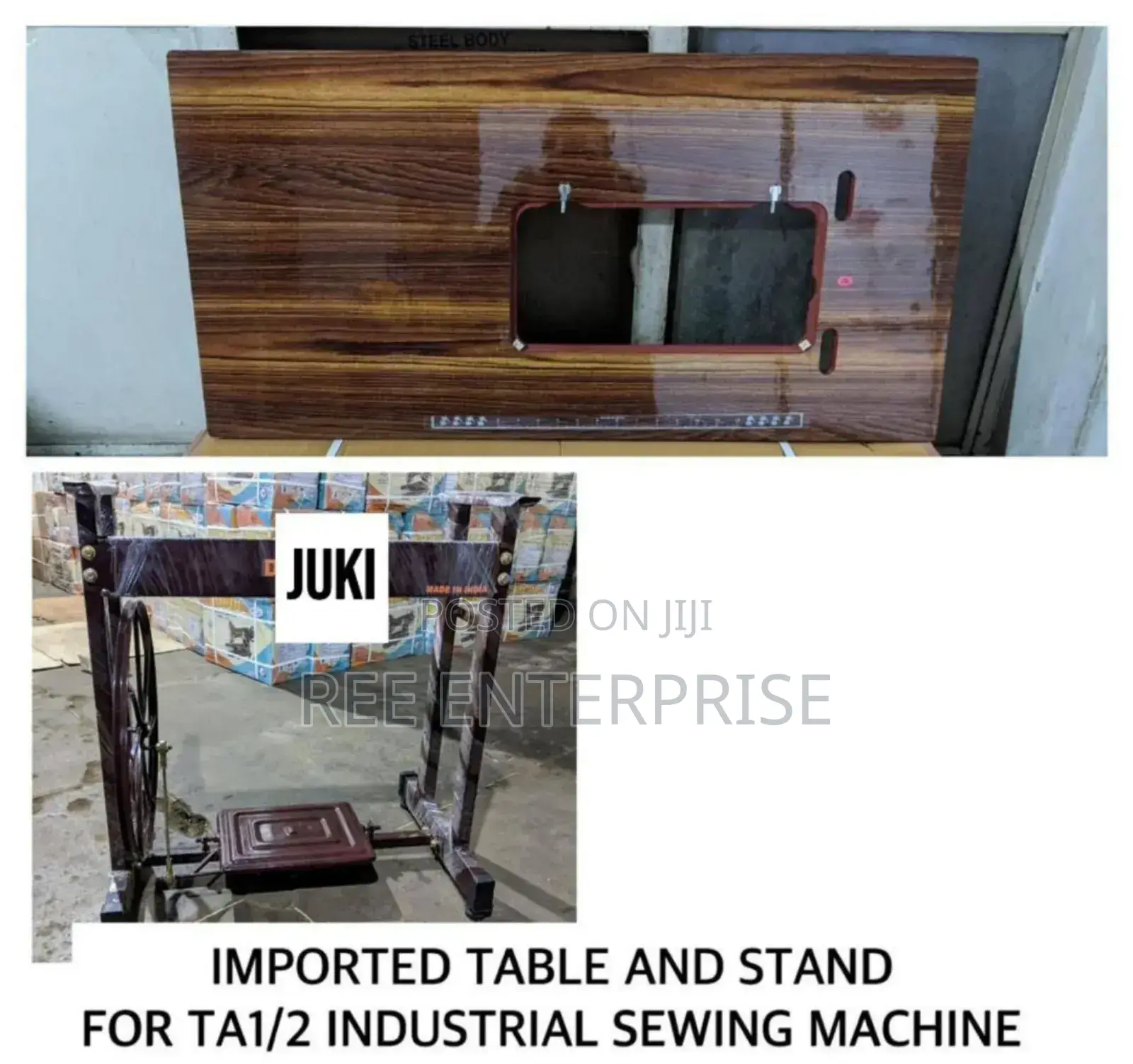 Imported Table and Stand for Industrial Sewing Machine