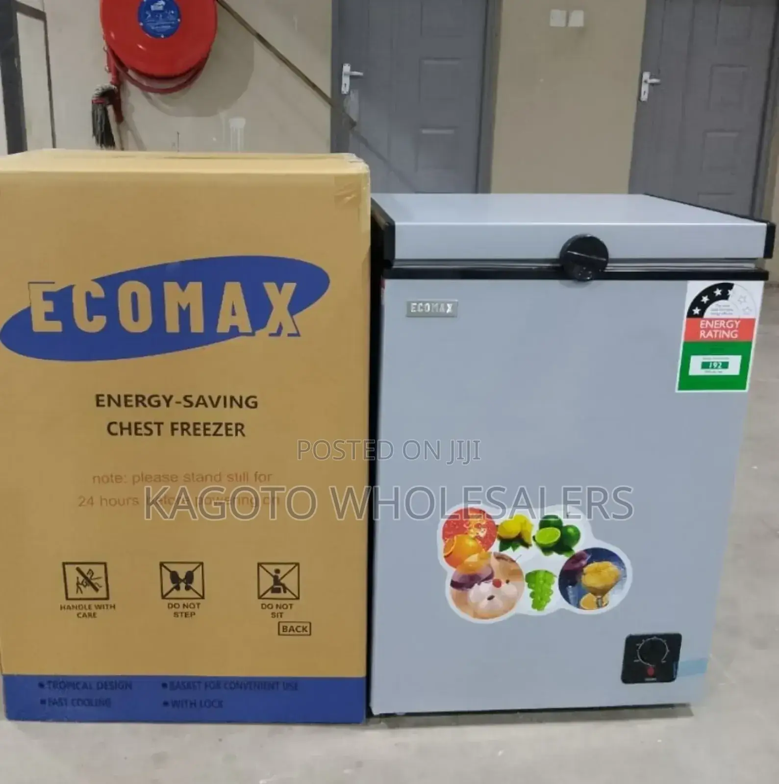 Ecomax Freezer 109litres Chest
