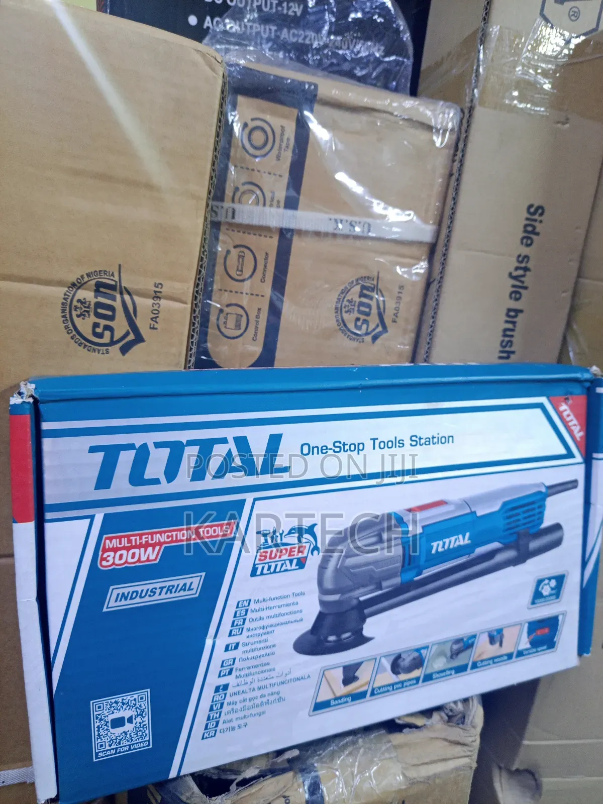 Total 300w Multi-Function Tool (Sanding, Cutting,Shovelling)