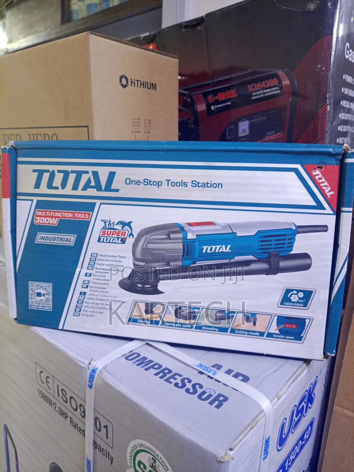 Total 300w Multi-Function Tool (Sanding, Cutting, Scraping)