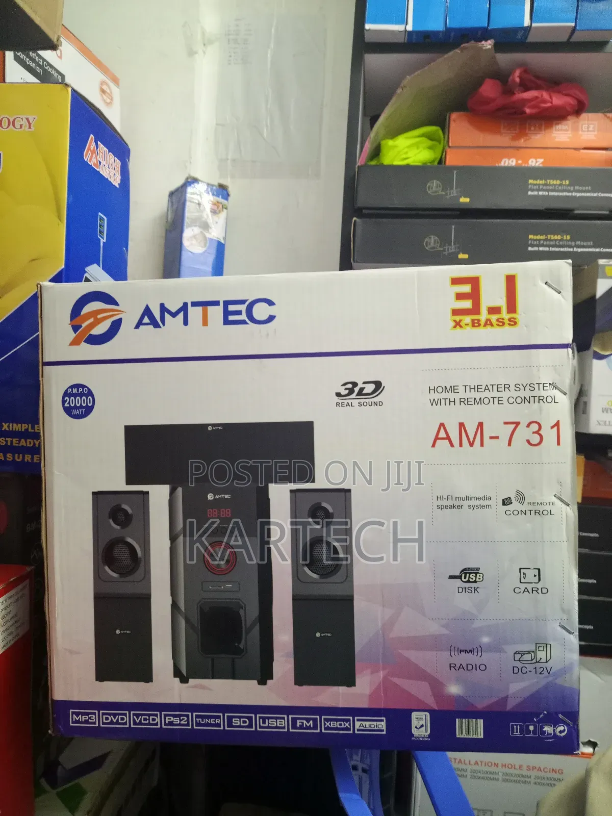 Amtec Am-731 3.1 Channel Home Theater System
