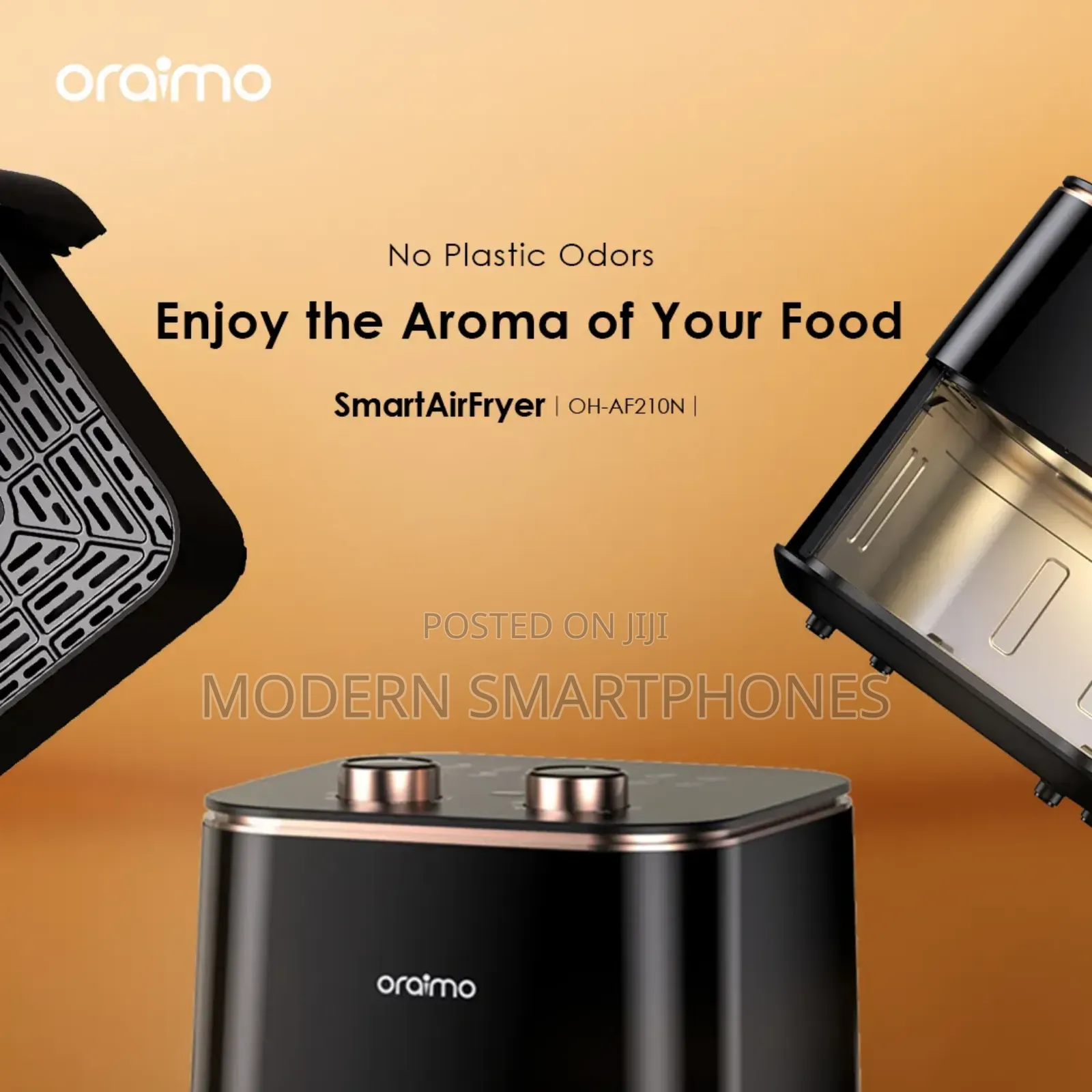 Oraimo Smartairfryer 1500w Cooking Visible Smart Air Fryer