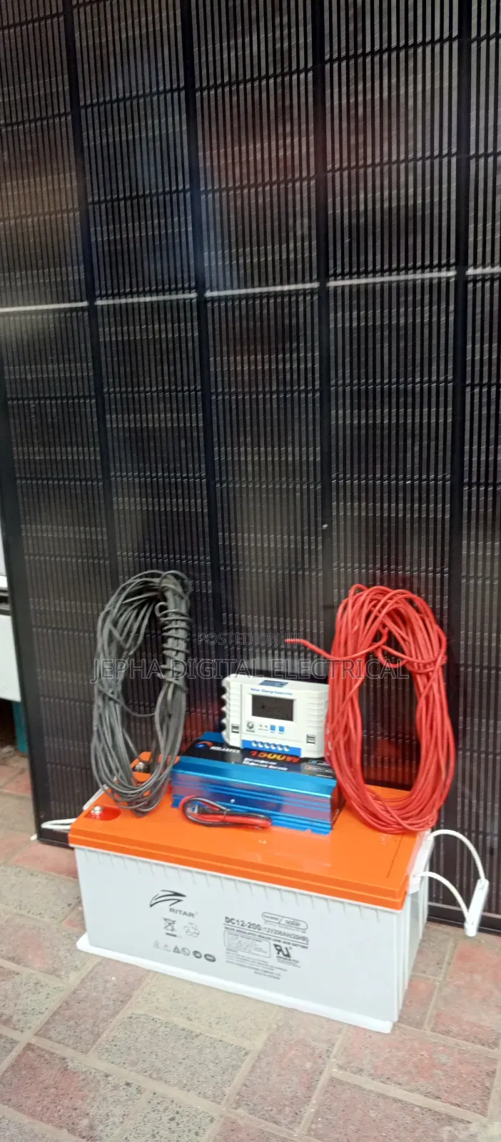 580watts Solar Kit +Ritar 200ah Battery