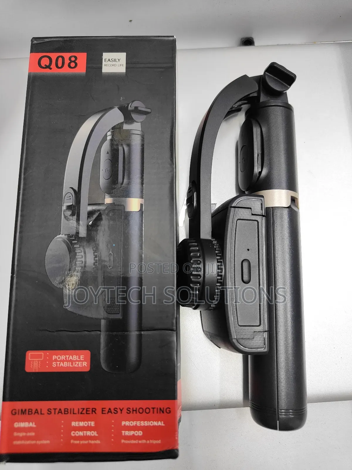 Q08 Powered Gimbal Stabilizer Vedio Shooting