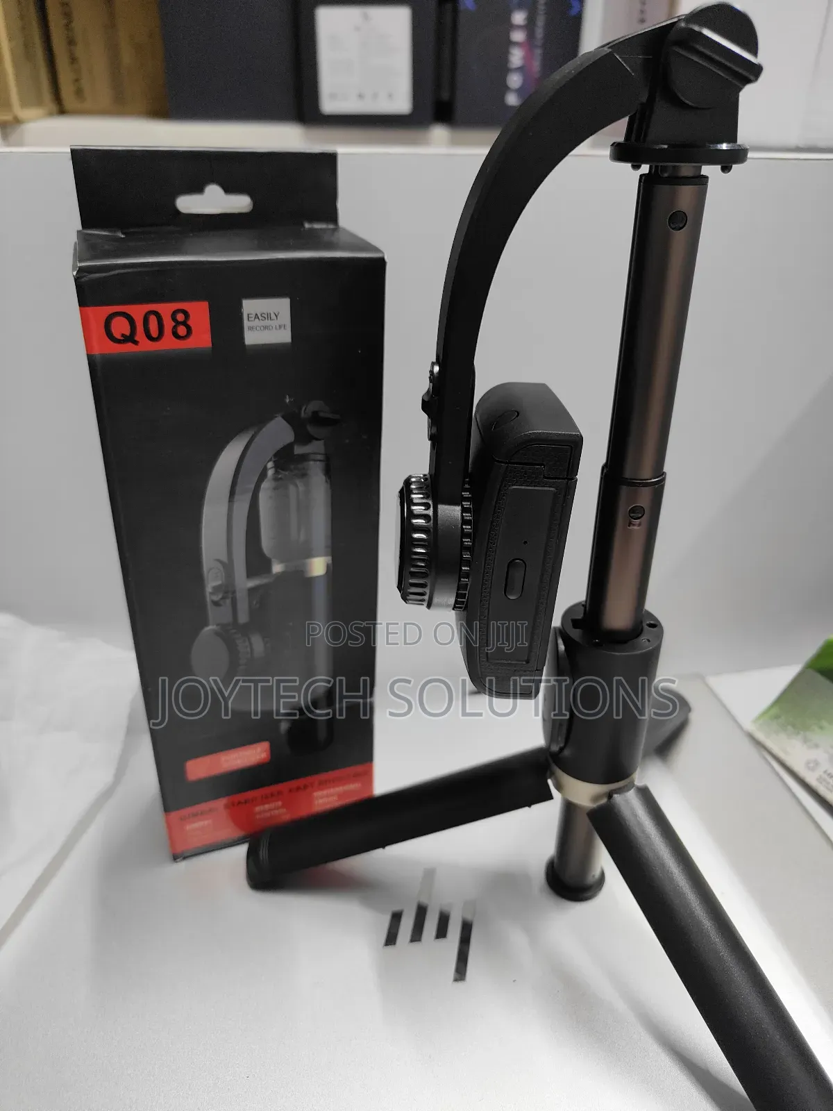 Q08 Powered Gimbal Stabilizer Vedio Shooting
