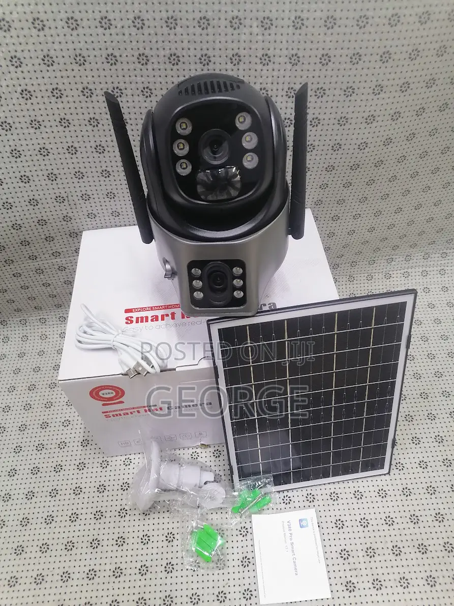 Human Motion Tracking 4g Dual Lens Solar