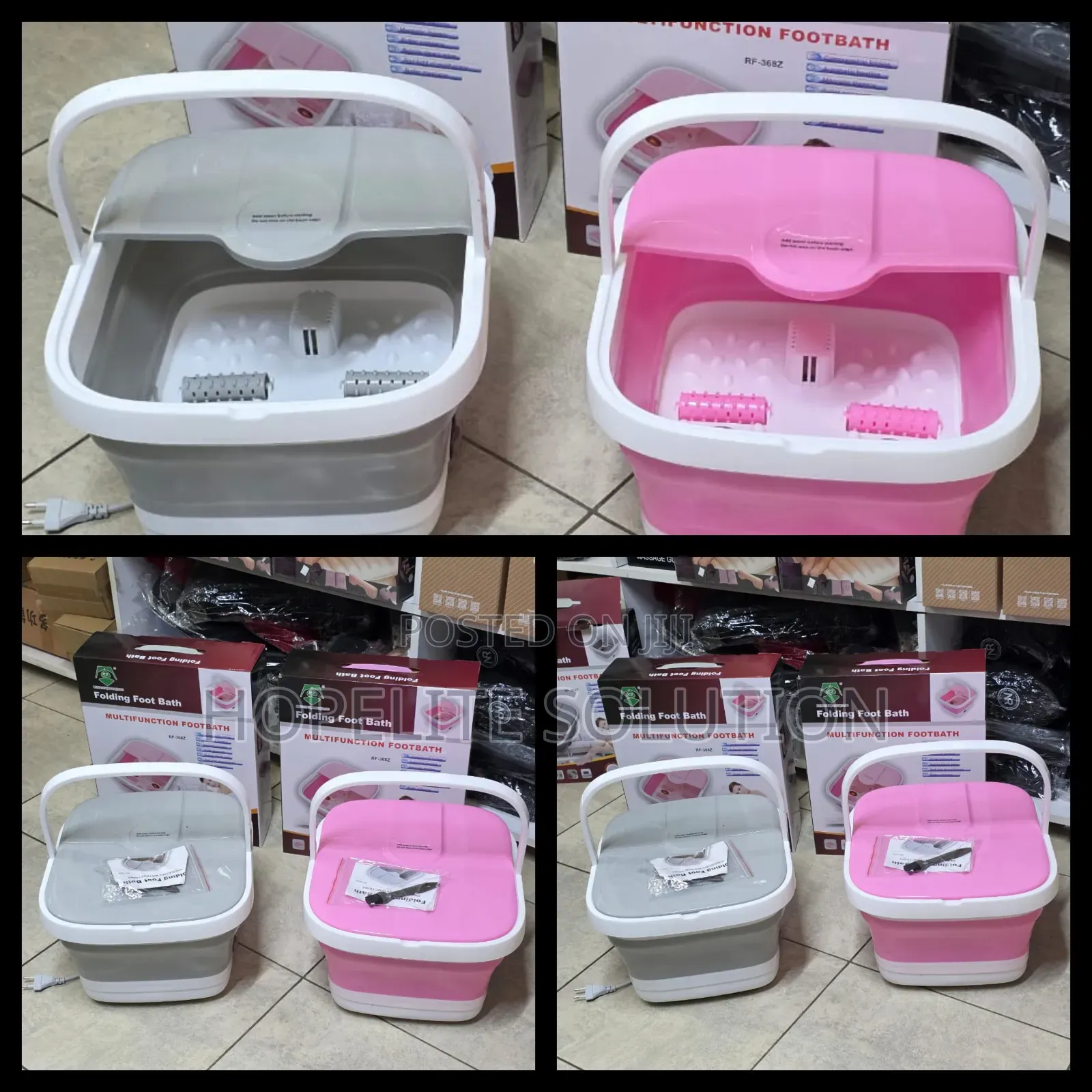 Folding Footbath Massager