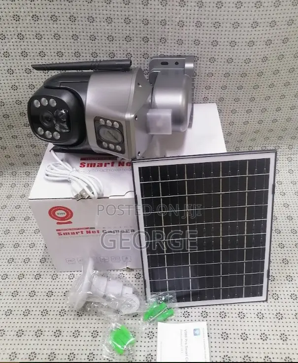Smartnet V380 4g Solar Dual Lens Camera